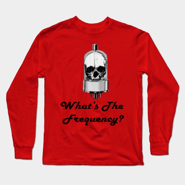 What's The Frequency? Logo Long Sleeve T-Shirt by What's The Frequency?